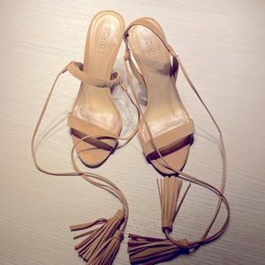 Lace up Schutz heels
